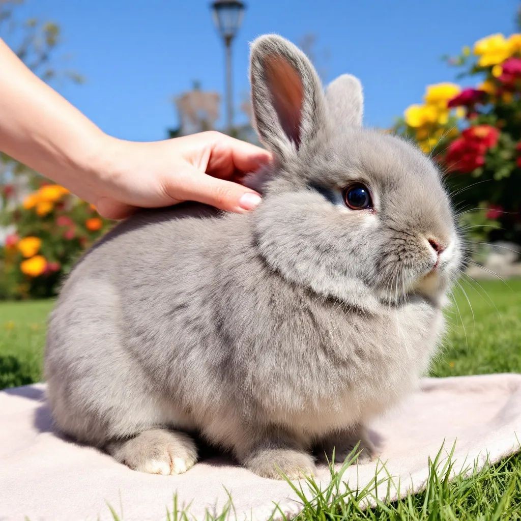 Rabbit and guinea pigs